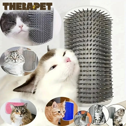 Escova de Parede para Gato - Pet Tira Pelos Therapet
