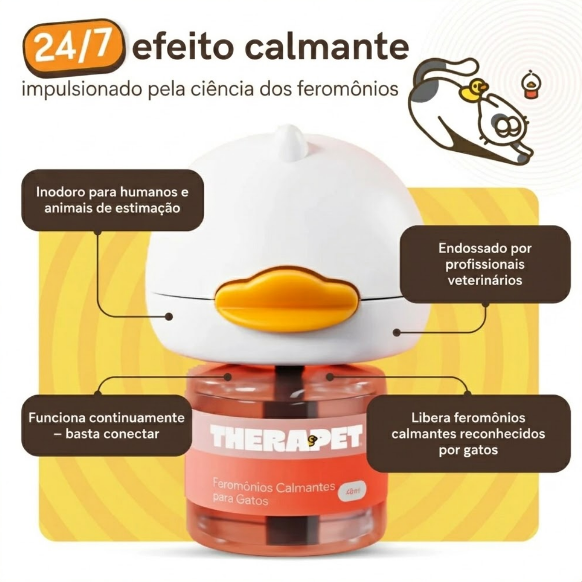 Kit Difusor Calmante para Gatos