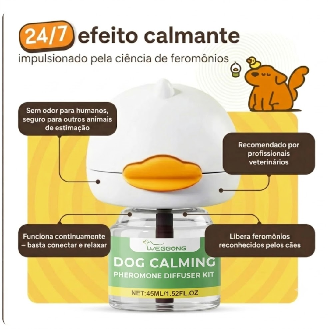 1x Kit Difusor Calmante para Cães